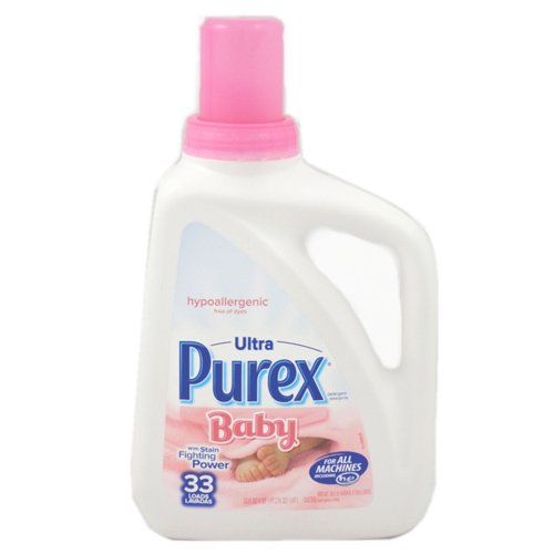 Purex Ultra Baby Liquid Concentrated Detergent 33 Loads, 50 Ounce (Pack of 2) $12.80