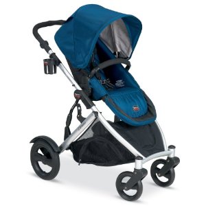 史低！宝得适 Britax 2012款B-Ready婴儿推车（蓝色款） $299.99