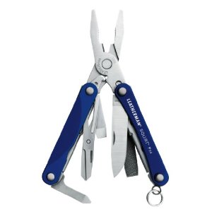 Leatherman 831189 Squirt PS4 Red Keychain Tool with Plier red $22.89,back and blue $22.50