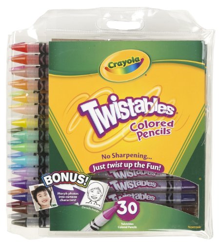 Crayola 30色彩色铅笔 $5.97（54%off）