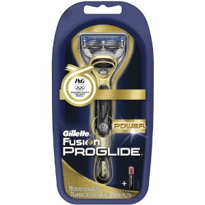 吉列 Gillette Fusion Proglide Power鋒隱動力剃鬚刀（帶電池套裝） $5.99 