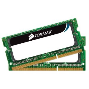Corsair 16GB Dual Channel DDR3 SODIMM Memory Kit $56.98 