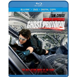 Mission Impossible--Ghost Protocol (Two-Disc Blu-ray/DVD Combo +Digital Copy) (2011) $14.99