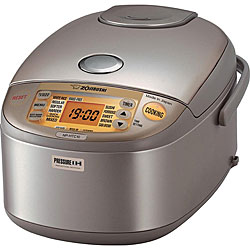Zojirushi NP-HTC10 Induction Heating 5-1/2-Cup (Uncooked) Pressure Rice Cooker and Warmer $350.60+free shipping