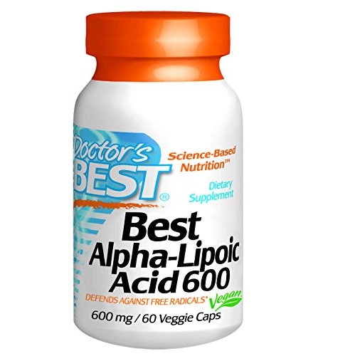 Doctor's Best Best Alpha-Lipoic Acid (600 Mg) 60-Count, only $8.79, free shipping