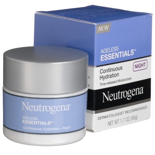 Neutrogena Ageless Essentials Continuous Hydration, Night, 1.7 oz, only  $11.39, free shipping