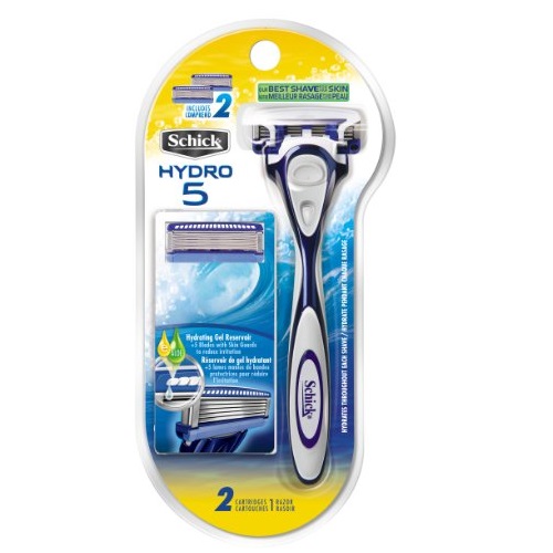 Schick Hydro 5 Blade Razor, only $5.24 after clipping the coupon