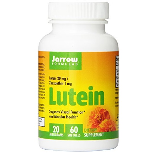 Jarrow Formulas Lutein, 20 mg, 60 Count,only $7.99, free shipping after using Subscribe and Save service