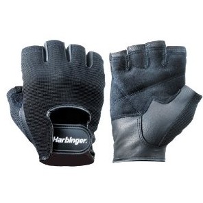 Harbinger 155 Power StretchBack Glove(Small，Black)$9.03