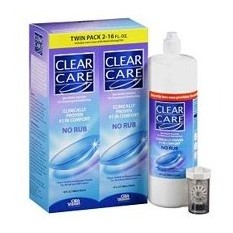 Clear Care Cleaning & Disinfecting Solution(2 X 16fl Oz Packs) $24.49