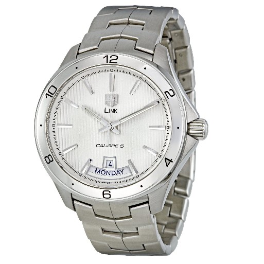 TAG Heuer Men's WAT2011.BA0951 Link Silver Dial Watch $2,025+free shipping