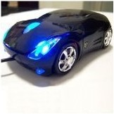 法拉利小轿车形光学鼠标（黑色款）仅售$6.53免运费