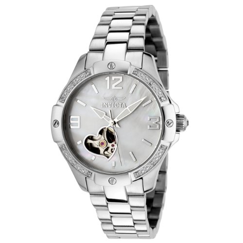 Invicta Women's 0288 Specialty Collection Automatic Diamond Accented Stainless Steel Watch $149.99 