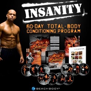 INSANITY: 60-Day Total Body Conditioning Workout DVD Program $144.80+free shipping
