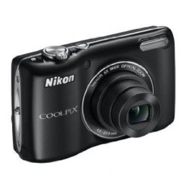 Nikon尼康L26 1610万像素数码相机,5倍光学变焦只要 $59.99免运费
