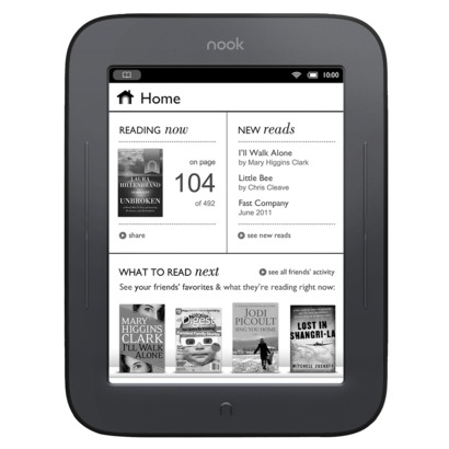 Barnes and Noble NOOK® Simple Touch™ - Gray (BNRV300) $79.00 (21%off)