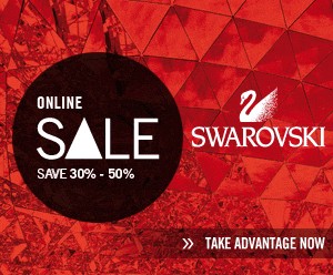 Swarovski Summer Sale！up to 30%~50% off!