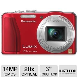 史低！熱銷款！Panasonic 松下 Lumix ZS20 數碼相機（黑色）$161.99免運費