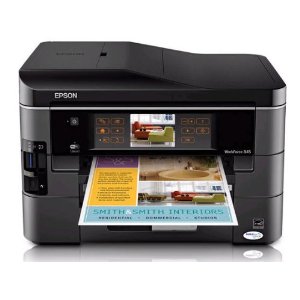 Epson WorkForce 845 Wireless All-in-One Color Inkjet Printer $99.99