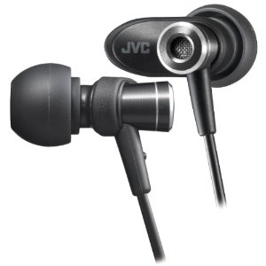 JVC HAFXC51B Headphones, Micro, HD $23