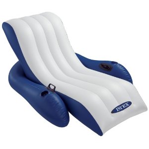 Intex 充气式水上浮力休闲躺椅 $19.97