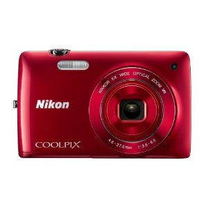 又降！尼康 Nikon COOLPIX S4300 1600万像素数码相机（6倍NIKKOR光学变焦镜头3英寸触摸屏）$98.88免运费