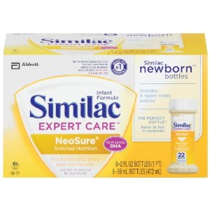雅培Similac早产儿专门护理Neosure液体奶8瓶装 2oz/每瓶 $7.49（46%off）
