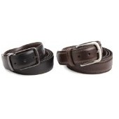 Dockers Men's Gift Set Of 2 Belts $18.22