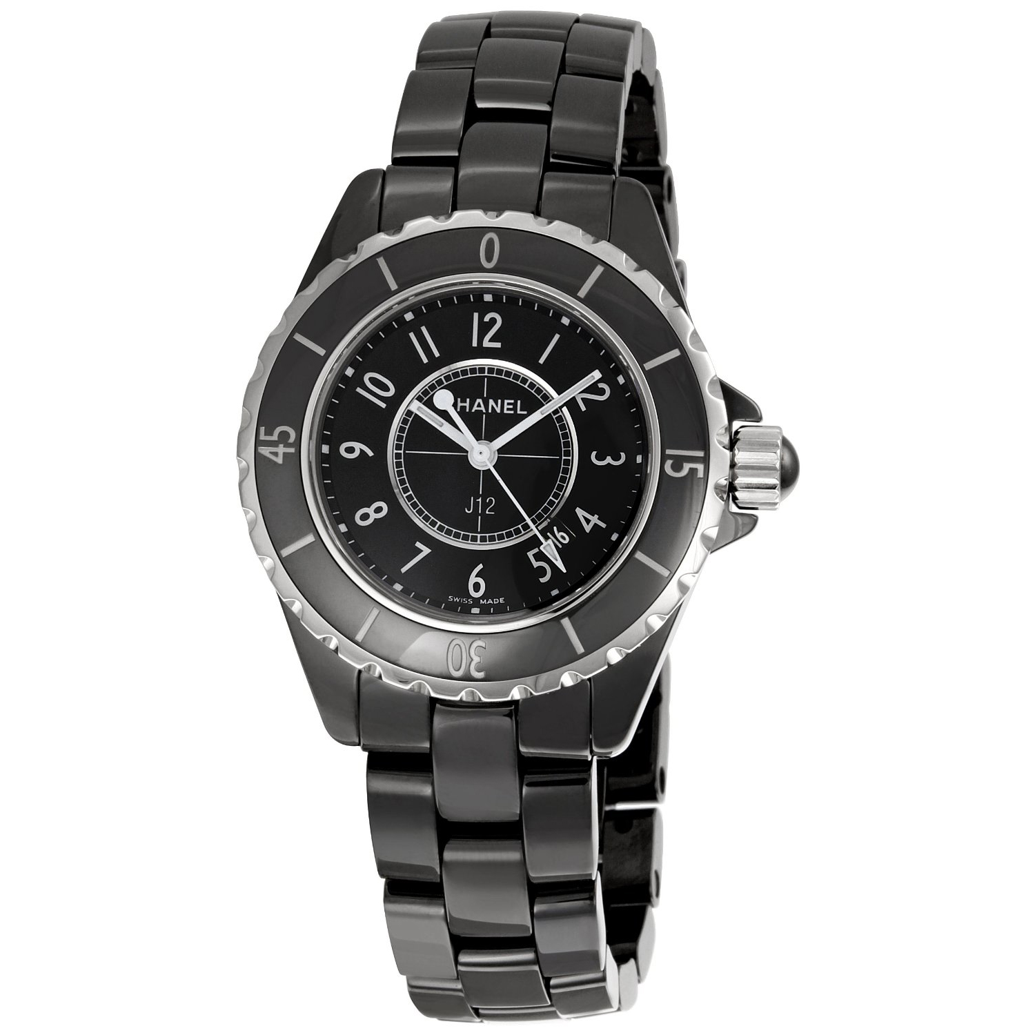 Chanel Women's H0682 J12 Black Dial Watch  $3,999.00(24%off) + Free Shipping 