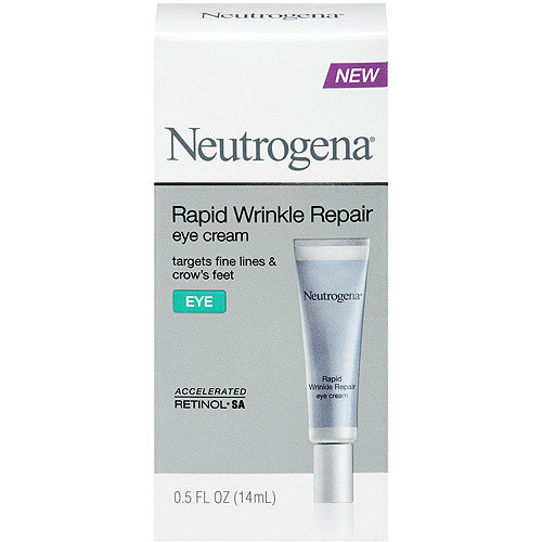 Neutrogena Rapid Wrinkle Repair Anti-Wrinkle Eye Cream with Retinol SA, Hyaluronic Acid, and Glucose Complex Retinol Booster, 0 .5 fl. oz , only $11.20 after clipping coupon