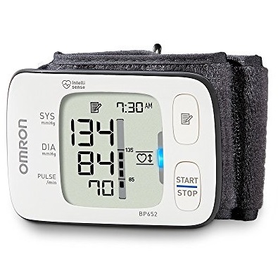 Omron BP652/BP652N 7 Series  7-Series Wrist Blood Pressure Monitor with Heart Zone Guidance and Irregular Heartbeat Detector, only $29.88 free shipping