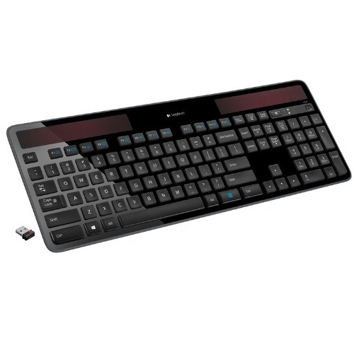 Logitech罗技K750太阳能无线键盘，原价$59.99，现仅售$39.99，免运费。白色款同价！