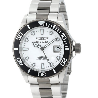 Invicta Men's 10498BLB Pro Diver Automatic White Dial Two Tone Stainless Steel Watch $79.99 (88%off) 