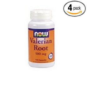 NOW Foods Valerian Root 500mg, 100 Capsules (Pack of 4) $18.00+free shipping