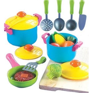 Small World Living Toys Young Chef Cookware Set $13.38