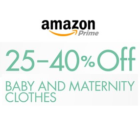 Amazon孕妇幼儿衣物 全场打折高达40%