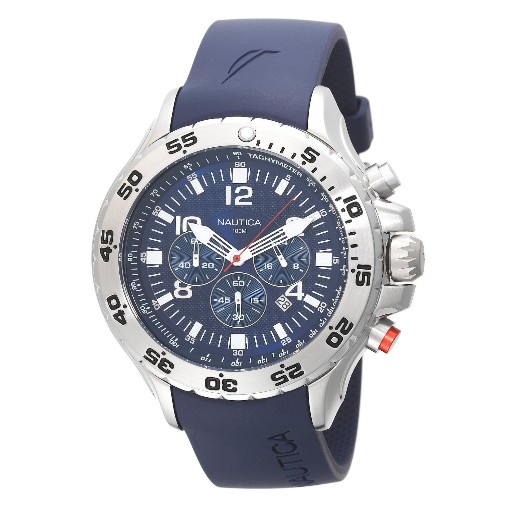 Nautica Men's N14555G NST Chronograph Watch $97.99（37%off）