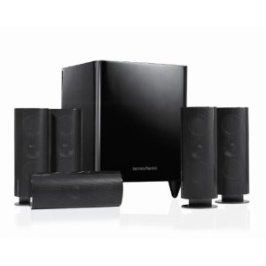 Harman Kardon HKTS60 Complete 5.1 Home-Theater Speaker System (Black)  $656.11 