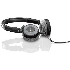 AKG K422 Foldable Headphone Black $34.97
