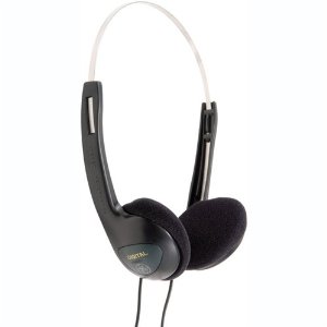 GE 23815 Ultra-Lite Stereo Headphones  $2.74