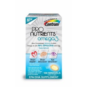 Centrum ProNutrients Omega 3, 100-Count  $1.99 + $2.85 shipping