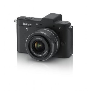大降，速抢！尼康 Nikon 1 V1 10.1 MP HD 数码相机套装（带10-30mm镜头）$298.00
