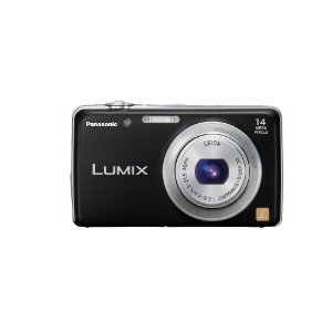 Panasonic Lumix FH6 14.1 MP Digital Camera with 5x Optical Zoom (Black)  $69.99