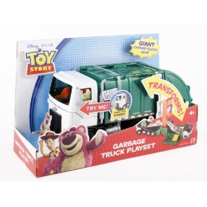 Toy Story 3 Transforming Garbage Truck Playset  $10.40