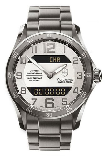 Victorinox Swiss Army Men's 241301 Classic Silver Dial Watch  $499.00