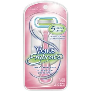 Gillette Venus 吉列女士粉色剃毛刀，原價$18.73，點擊coupon后僅售$3.59 