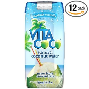 Vita Coco Coconut Water, Pure - Naturally Hydrating Electrolyte Drink - Smart Alternative to Coffee, Soda, and Sports Drinks - Gluten Free - 11.1 Ounce (Pack of 12) $9.33