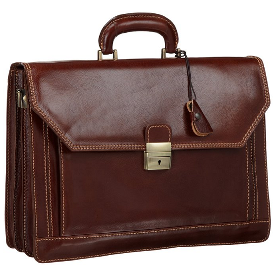 Floto Luggage Venezia Briefcase, Black, One Size, only $186.99, free shipping