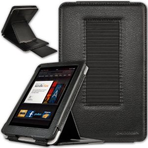 Kindle Fire 平板電腦多用黑色保護套 現打折85%僅售$5.99