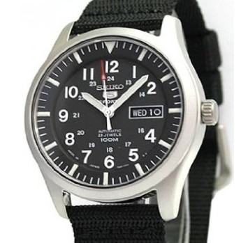 Seiko精工SNZG15 5系全自動男款手錶 現打折63%僅售$82.73免運費